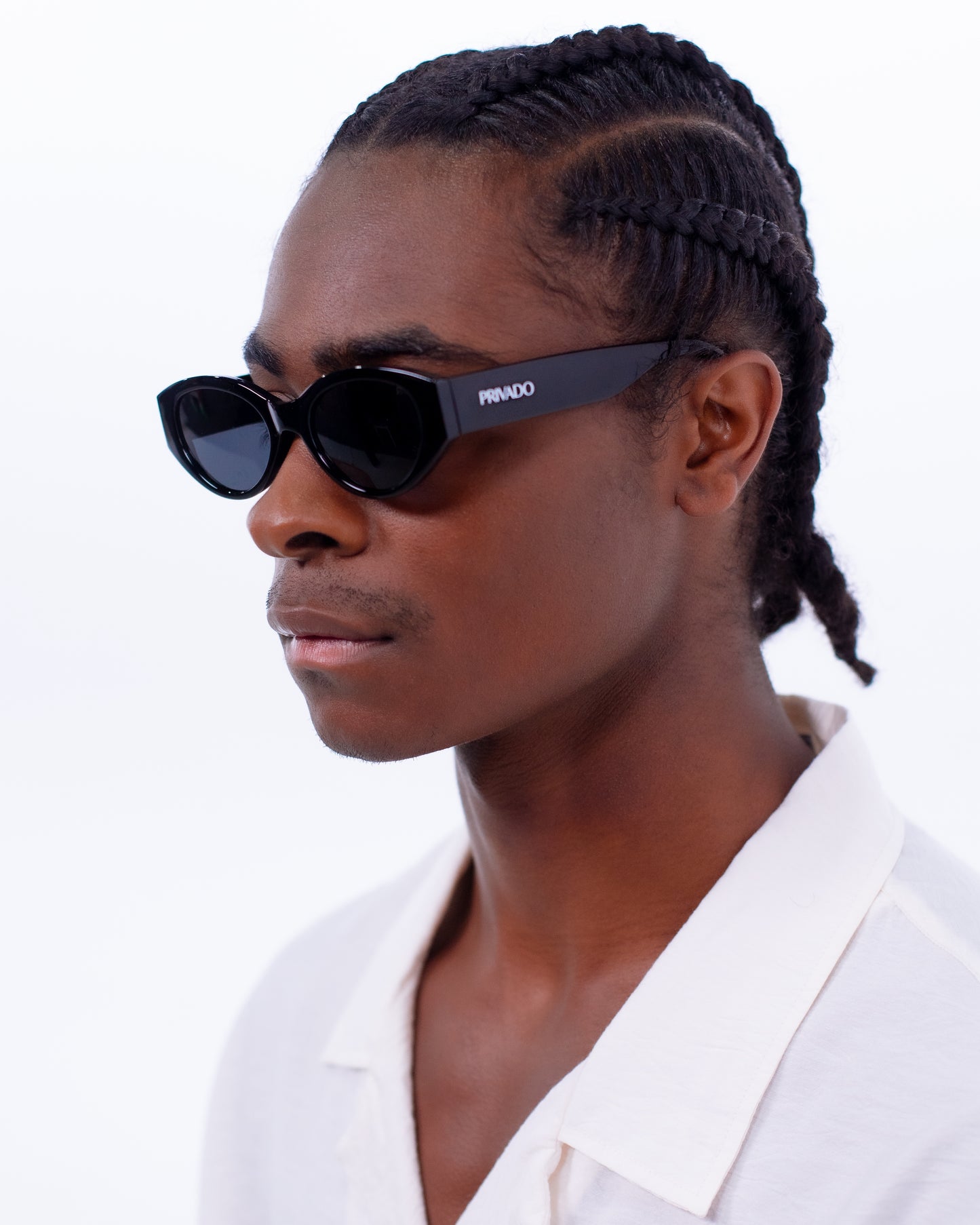 Phodilus - Polarized Cat-Eye Sunglasses - Grey Lens