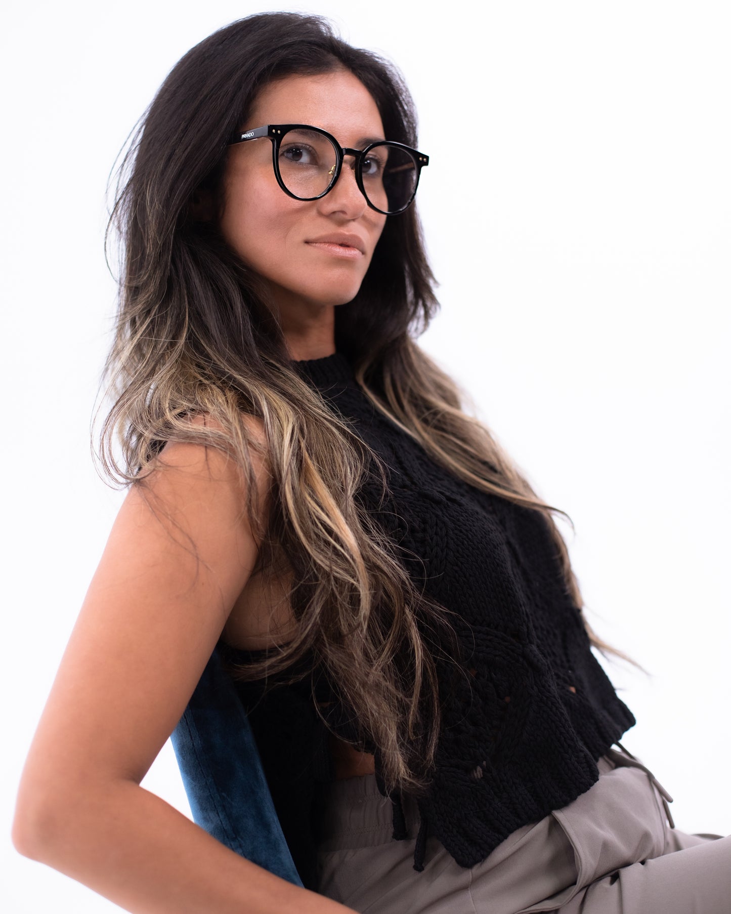 Scops - Clubmaster Blue Light Glasses - Hypoallergenic Frame