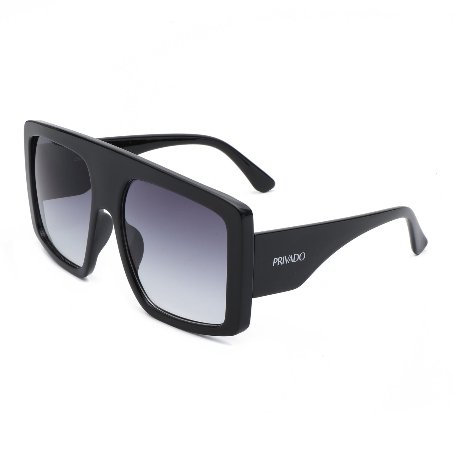 Otus - Standout Oversized Square Sunglasses - Black & Brown