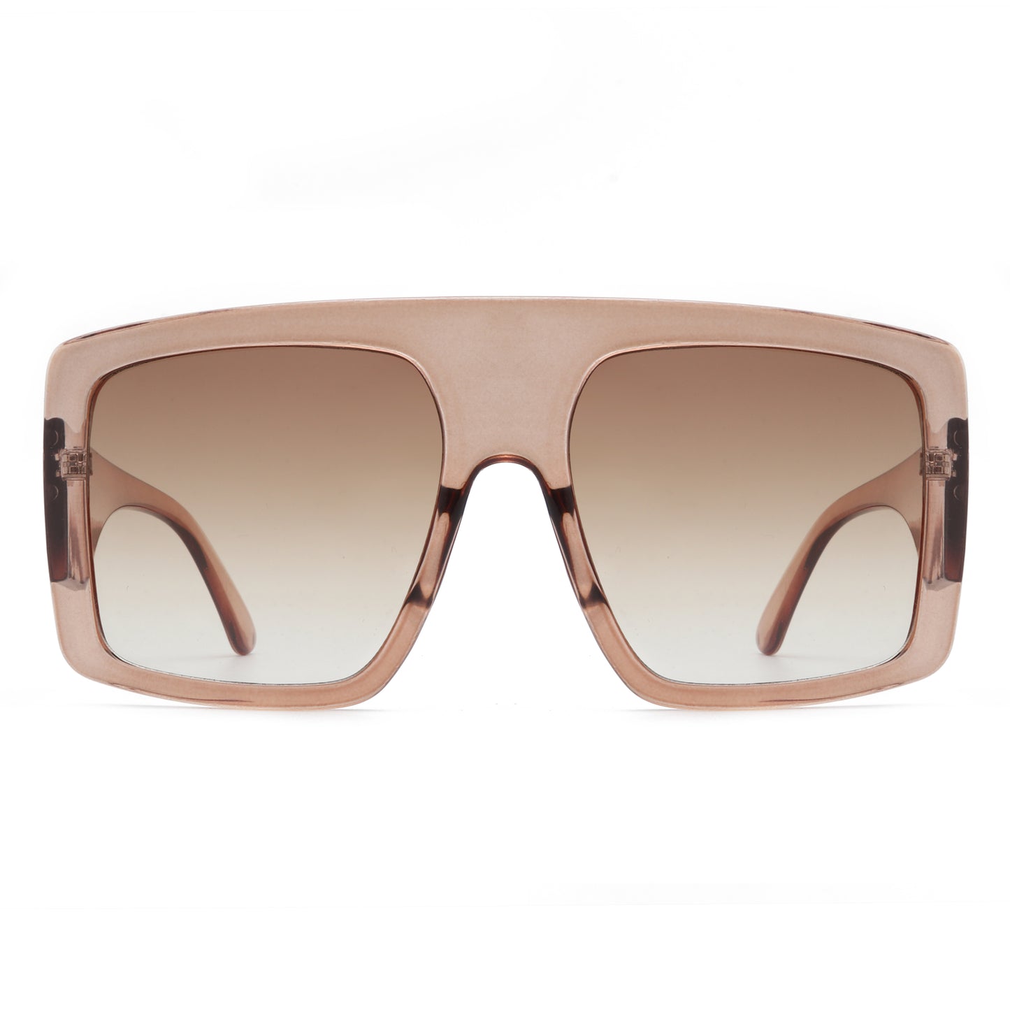 Otus - Standout Oversized Square Sunglasses - Black & Brown