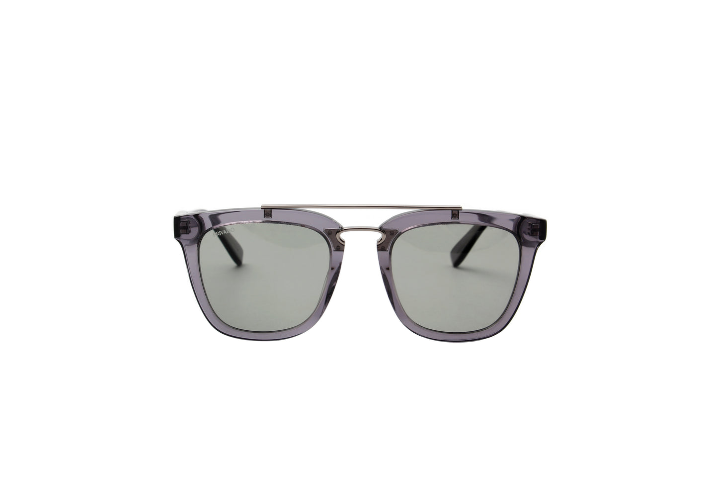 Tyto - Classic Square Polarized Sunglasses - Black & Gray