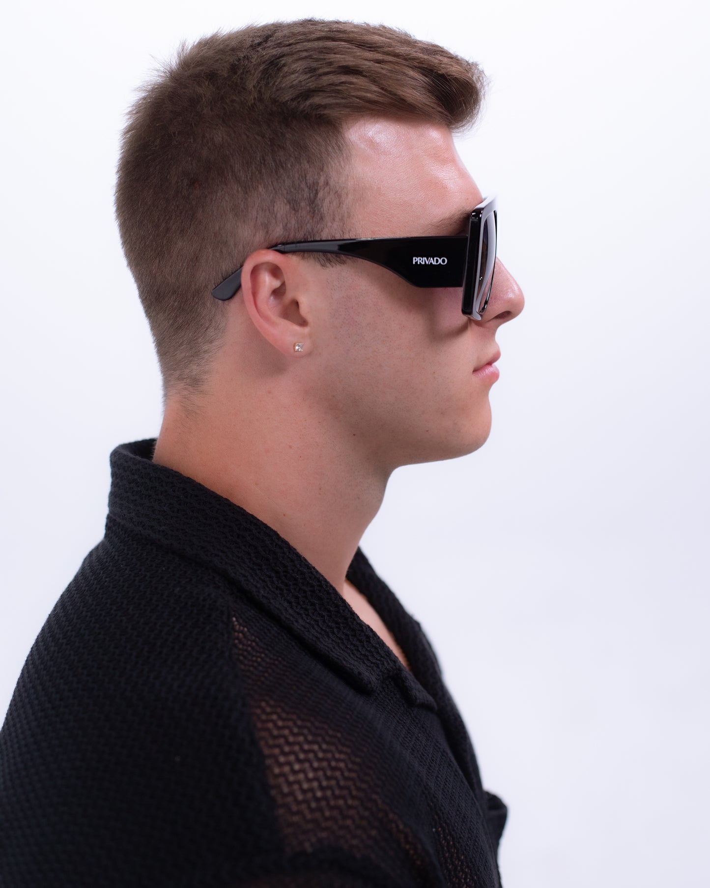 Otus - Standout Oversized Square Sunglasses - Black & Brown