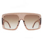 Otus - Standout Oversized Square Sunglasses - Black & Brown