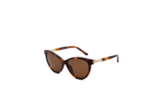 Bubo - Cat-Eye Sunglasses - Black & Tortoise