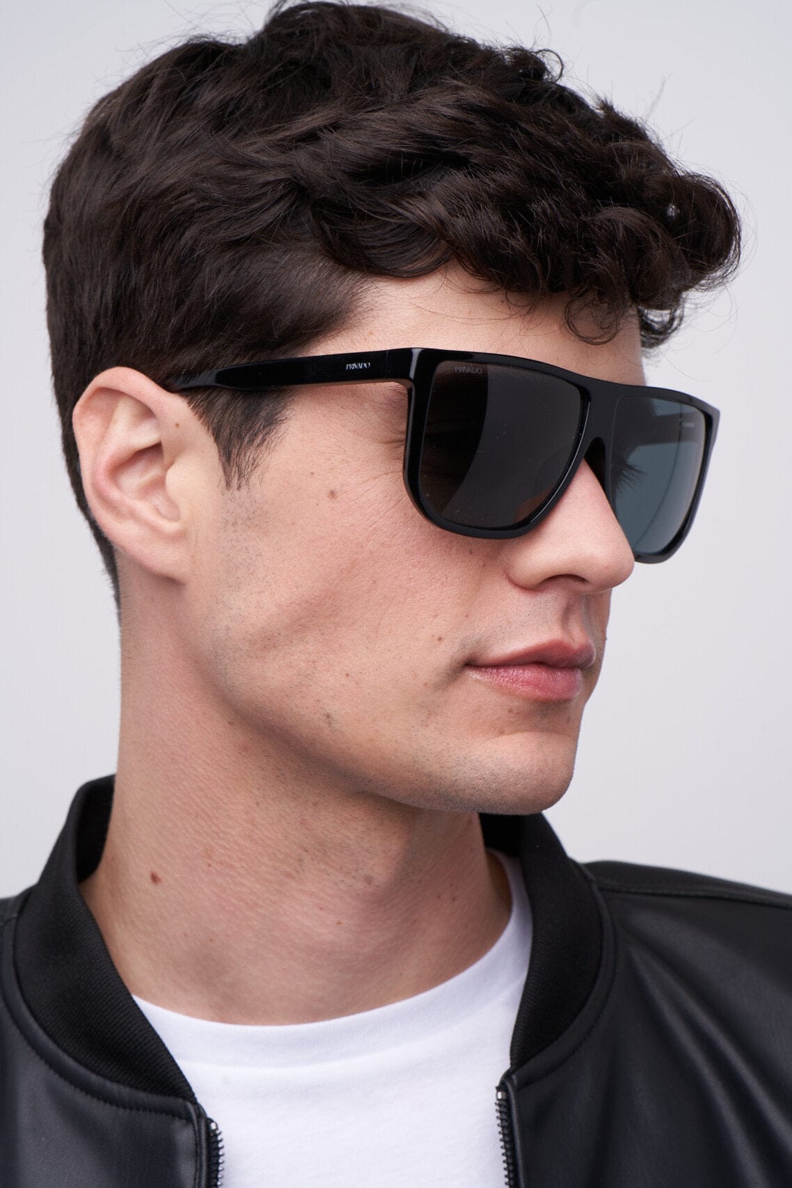 Omani - Scratch Resistant Polarized Sunglasses - Black