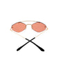 Privado Ninox gold sunglasses alternate view