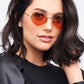 Ninox - Amber Lens Sunglasses - Gold & Black