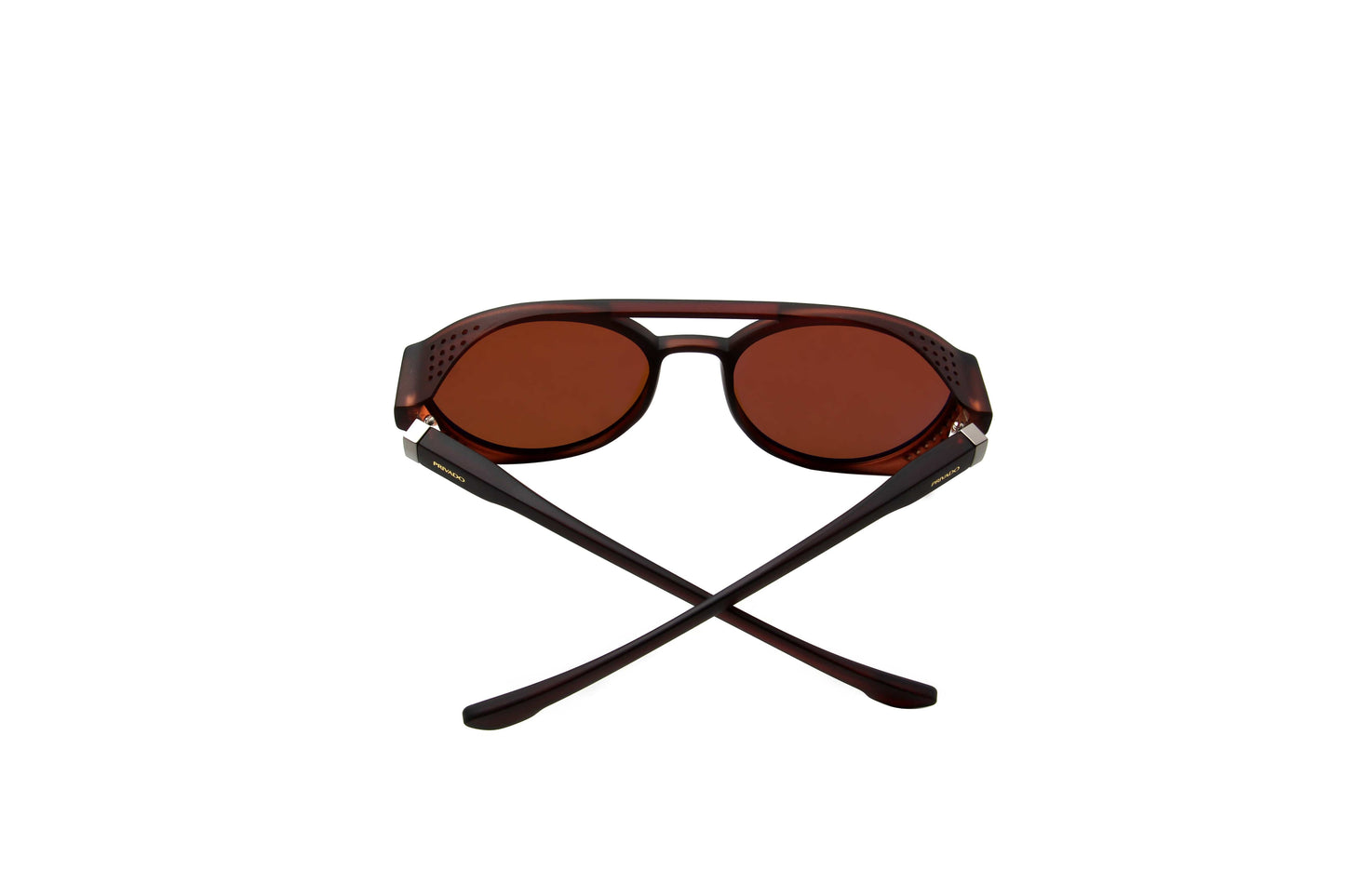 Privado Noctua matte brown sunglasses alternate view