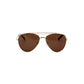 Palau - Metal Aviator Sunglasses - Silver & Gold