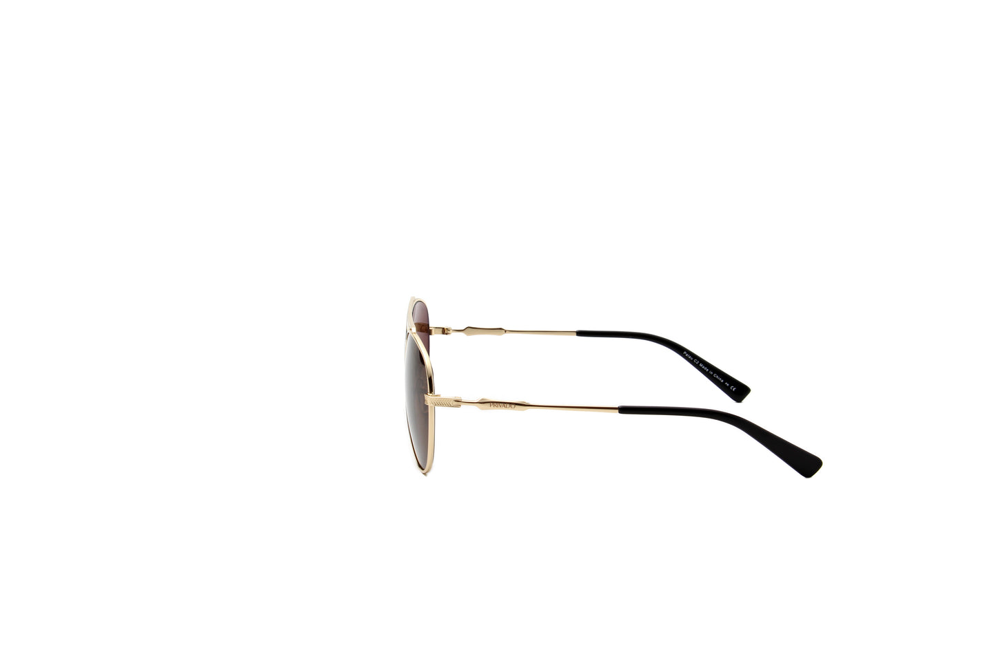 Palau - Metal Aviator Sunglasses - Silver & Gold