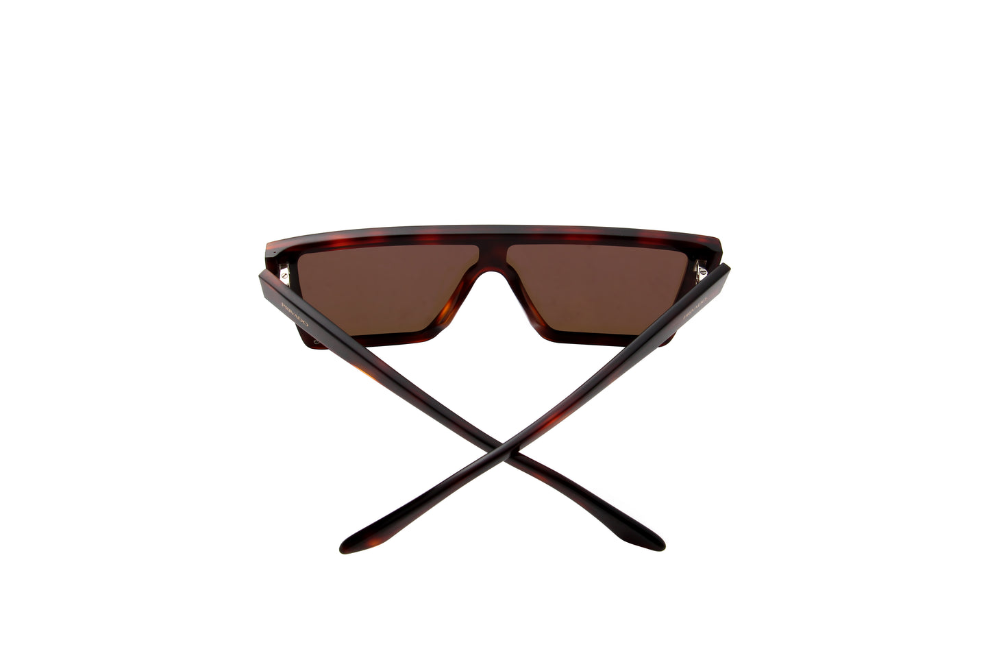 Seductus - Dark Lense Square Sunglasses - Black & Tortoise