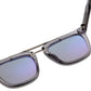 Tyto - Classic Square Polarized Sunglasses - Black & Gray