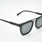 Tyto - Classic Square Polarized Sunglasses - Black & Gray