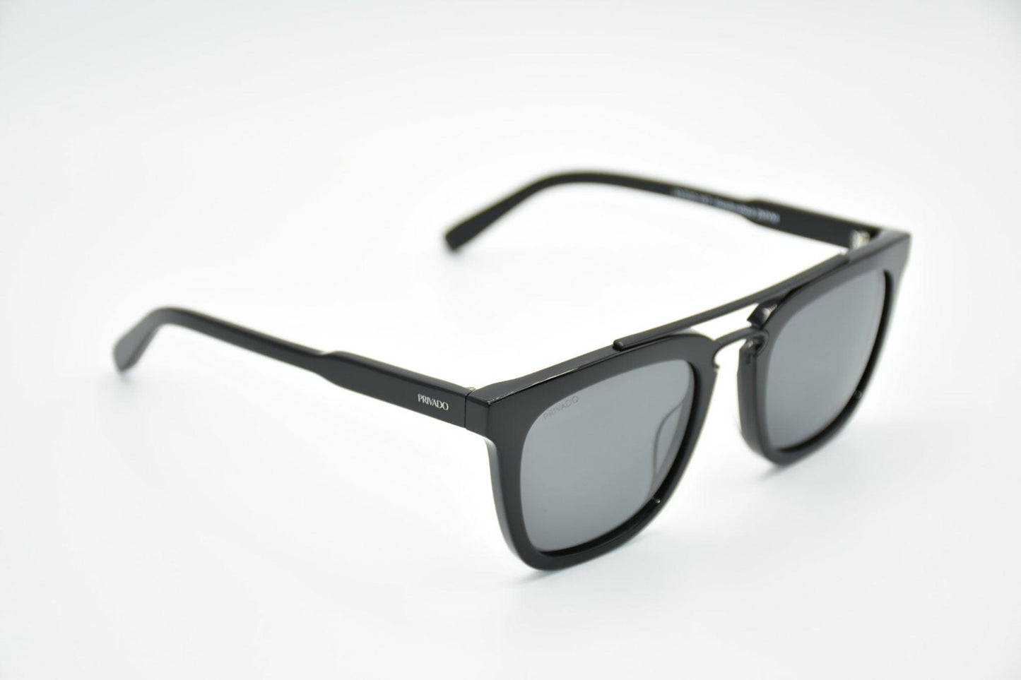 Tyto - Classic Square Polarized Sunglasses - Black & Gray